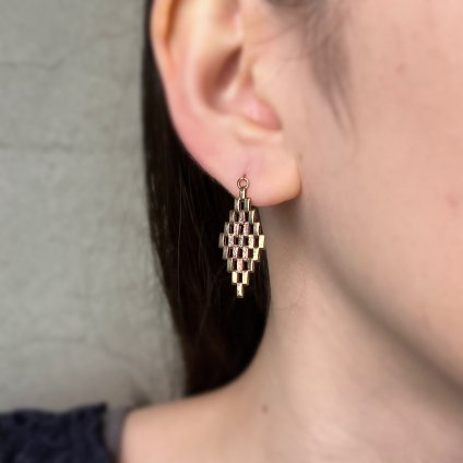 ơ 9K  ԥ9KYG Earrings