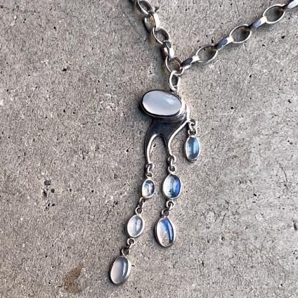 ơ С ࡼ󥹥ȡڥȡSilver Moonstone Pendant