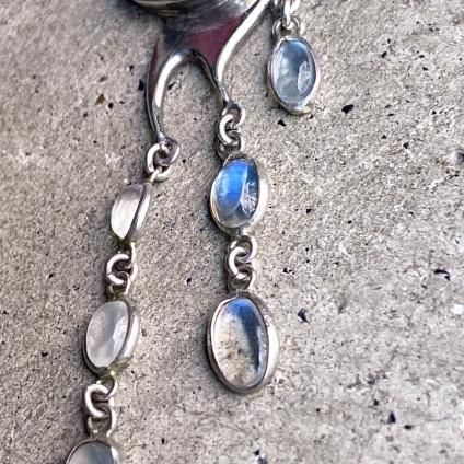 ơ С ࡼ󥹥ȡڥȡSilver Moonstone Pendant