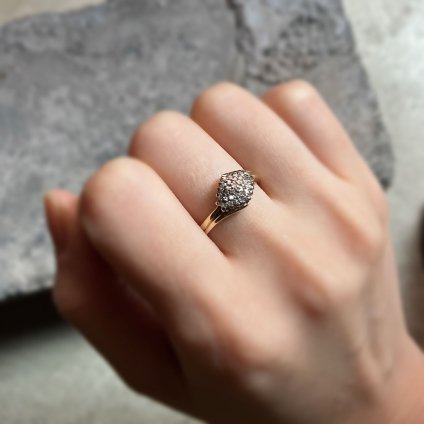 ơ 9K   󥰡9KYG Diamond Ring