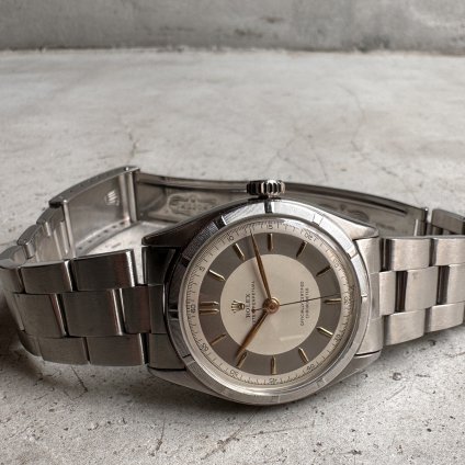 ڤѡ1951ǯ ROLEX OYSTER PERPETUAL SEMI BUBBLE BACKʥå  ѡڥ奢 ߥХ֥Ref.6085