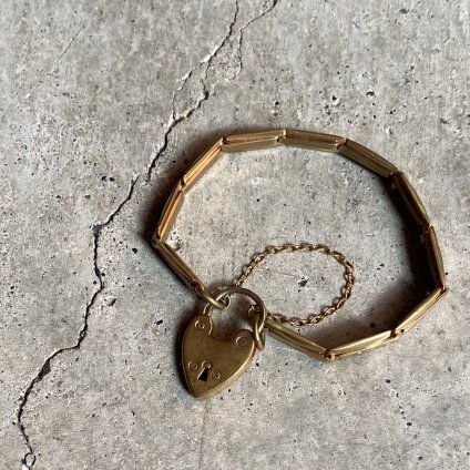 Vintage Heart Padlock Bracelet（ヴィンテージ ハート パドロック