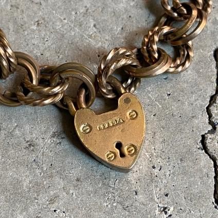 ơ 18Kĥ ϡ ѥɥå ֥쥹åȡHeart Padlock Bracelet