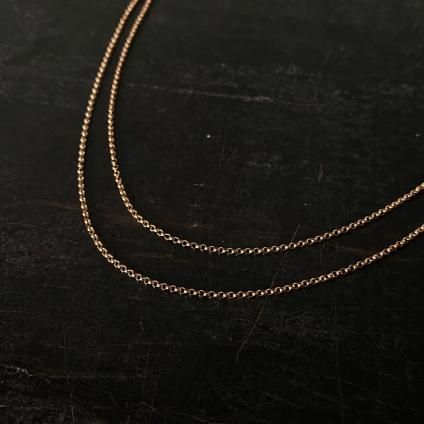 1900-10ǯ 9K  ͥå쥹9KRG Chain Necklace