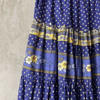ơ ץ ߥ󥰥 Vintage Provence Pattern Skirt