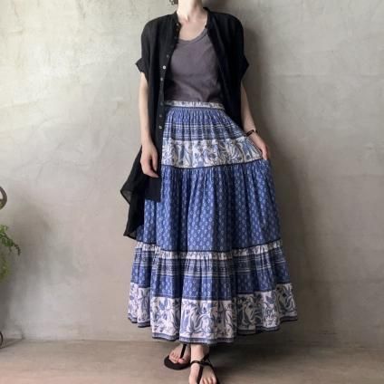 ơ ץ 󥰥 ʪVintage Provence Pattern Skirt