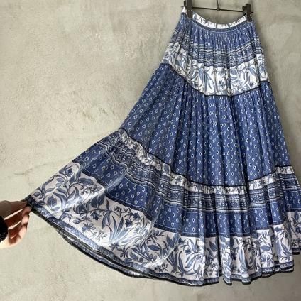 ơ ץ 󥰥 ʪVintage Provence Pattern Skirt