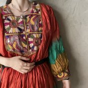 ơ ޥ顼 ɻɽ ɥ쥹Vintage Indian Embroidery Dress