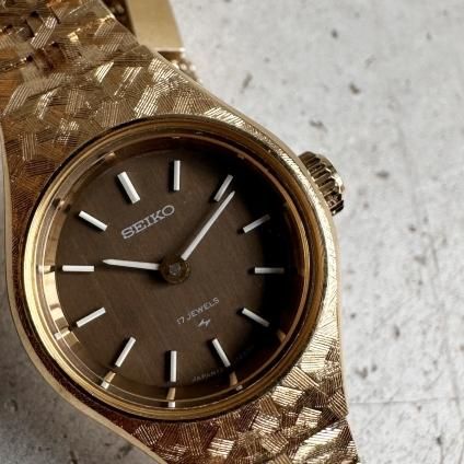 SEIKO （セイコー）ブレスレットウォッチ ブラウンダイヤル- JeJe