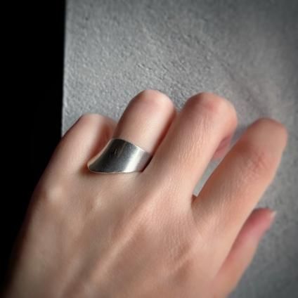 ジョージ ジェンセン　シルバー　リング　  ジョージ ジェンセン リフレクト (GEORG JENSEN REFLECT) ラージ