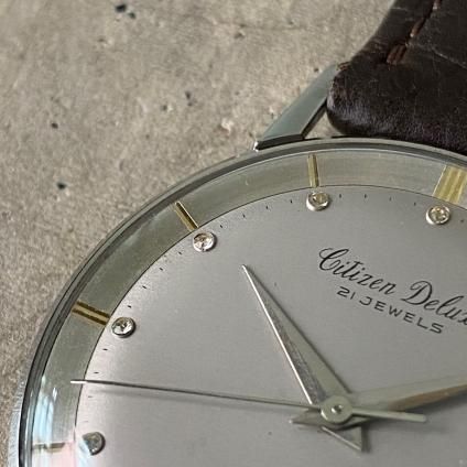 CITIZEN Deluxe（シチズン デラックス）純正尾錠・ベルト DEAD