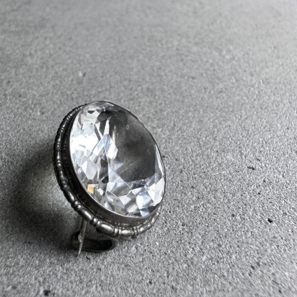 1920's Silver Rock Crystal Brooch (1920ǯ С åꥹ ֥