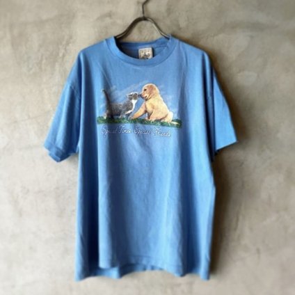  ǭȻҸεTġOld Cat&Dog T-shirt