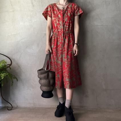 <img class='new_mark_img1' src='https://img.shop-pro.jp/img/new/icons38.gif' style='border:none;display:inline;margin:0px;padding:0px;width:auto;' />20OFFۥե ơ  ץġVintage Geometric Pattern Jumpsuit