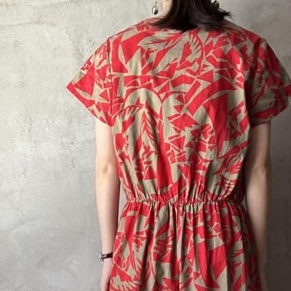 ե ơ  ץġVintage Geometric Pattern Jumpsuit