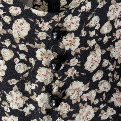 ơ  ץġVintage Flower Pattern Jump Suit