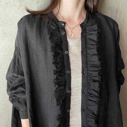 suzuki takayuki frilled blouse（スズキタカユキ フリルドブラウス ...