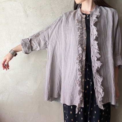 suzuki takayuki frilled blouse（スズキタカユキ フリルドブラウス