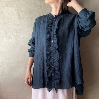 suzuki takayuki frilled blouse（スズキタカユキ フリルドブラウス ...