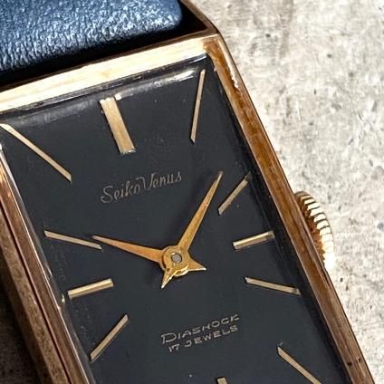 SEIKO Venus(セイコーヴィーナス)黒文字盤 Dead Stock -JeJe SEIKO Venus(セイコーヴィーナス)黒文字盤 Dead Stock -JeJe