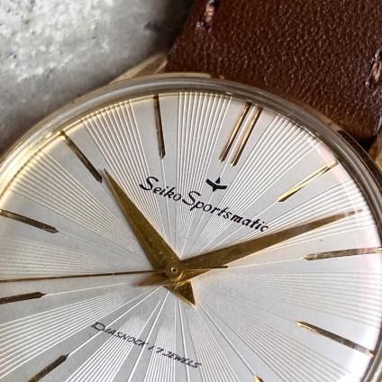 SEIKO Sports matic（セイコー スポーツマティック）変わり放射文字盤