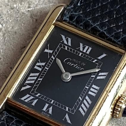 Cartier MUST TANK (カルティエ マスト タンク)SM 純正尾錠 Cartier MUST TANK (カルティエ マスト タンク)SM 純正尾錠