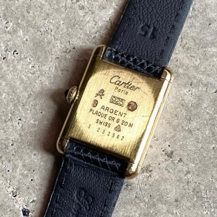 Cartier MUST TANK (カルティエ マスト タンク)SM 純正尾錠 Cartier MUST TANK (カルティエ マスト タンク)SM 純正尾錠