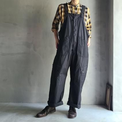 CHRISTIAN PEAU CP OVERALLS 001 WAXCʥꥹ ݡ СBLACK