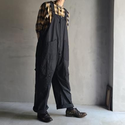 CHRISTIAN PEAU CP OVERALLS 001 WAXCʥꥹ ݡ СBLACK