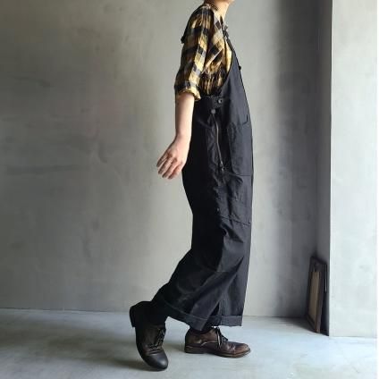 CHRISTIAN PEAU CP OVERALLS 001 WAXCʥꥹ ݡ СBLACK