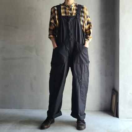 CHRISTIAN PEAU CP OVERALLS 001 WAXCʥꥹ ݡ СBLACK