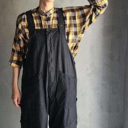 CHRISTIAN PEAU CP OVERALLS 001 WAXCʥꥹ ݡ СBLACK