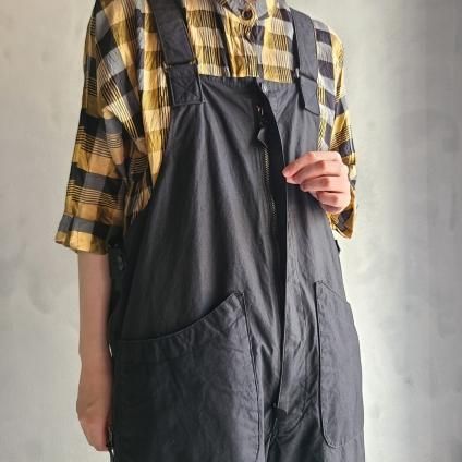 CHRISTIAN PEAU CP OVERALLS 001 WAXCʥꥹ ݡ СBLACK