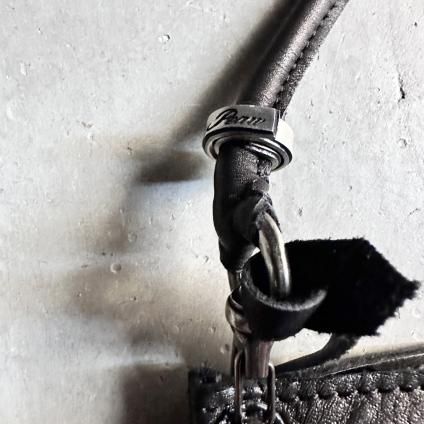 CHRISTIAN PEAU CP POCHETTE with zipperʥꥹ ݡ ݥåȡ BLACK