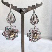 ơ С եꥰ꡼ ԥVintage Silver Filigree Earrings