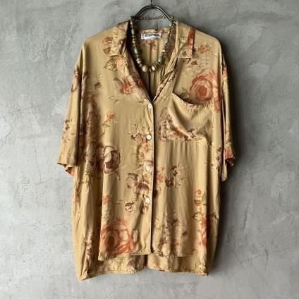 ե ơ  ץ󥫥顼ġFrance Vintage Floral Print Shirt