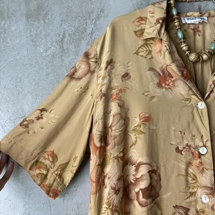 ե ơ  ץ󥫥顼ġFrance Vintage Floral Print Shirt