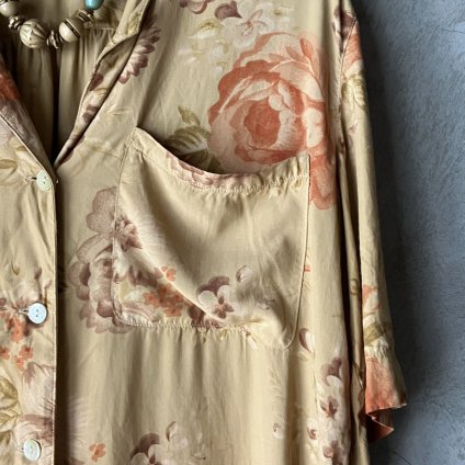 ե ơ  ץ󥫥顼ġFrance Vintage Floral Print Shirt