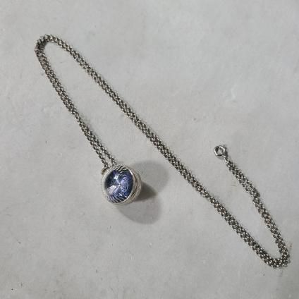 SEIKO セイコーペンダントウォッチ　手巻き　 球体　裏スケルトン SEIKO（セイコー）Pendant Watch 球体 パープル文字盤 裏面