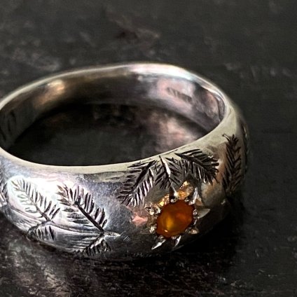 別注 momocreatura  Gypsy Ring（ モモクリアチュラ ジプシーリング）松の葉