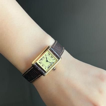 Cartier Must Tank (ƥ ޥ ) ܥ꡼ޥ SM ٥ȡ