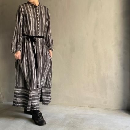 HALLELUJAH 4, Jeune paysanne(ハレルヤ 農民の少女服)Stripe Gray- JeJe PIANO ONLINE BOUTIQUE 神戸のアンティーク時計,ジュエリー,ファッション専門店 HALLELUJAH 4, Jeune paysanne(ハレルヤ 農民の少女服)Stripe Gray- JeJe PIANO ONLINE BOUTIQUE 神戸のアンティーク時計,ジュエリー,ファッション専門店