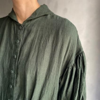 HALLELUJAH 5, Chemise a la Reine Robeʥϥ Υĥ֡Dark Green