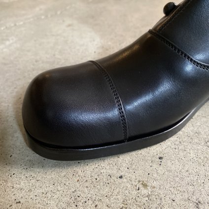 BEAUTIFUL SHOES Buttoned Sidegore Boots（ビューティフルシューズ ボタンドサイドゴアブーツ） Black-  JeJe PIANO ONLINE BOUTIQUE 神戸のアンティーク時計,ジュエリー,ファッション専門店