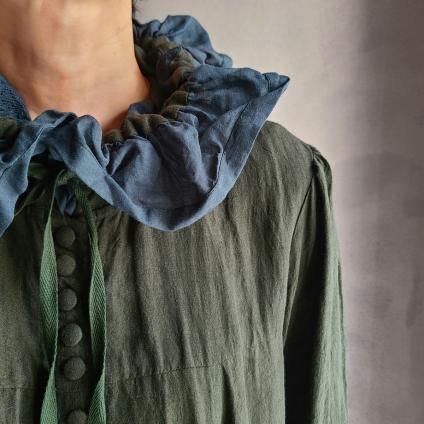 HALLELUJAH 6, Robe Medievale a Capuche(ハレルヤ フードドレス)Dark Green- JeJe PIANO ONLINE BOUTIQUE 神戸のアンティーク時計,ジュエリー,ファッション専門店 HALLELUJAH 6, Robe Medievale a Capuche(ハレルヤ フードドレス)Dark Green- JeJe PIANO ONLINE BOUTIQUE 神戸のアンティーク時計,ジュエリー,ファッション専門店