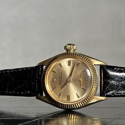 ROLEX OYSTER PERPETUALʥå  ѡڥ奢14KYG̵ ե롼ƥåɥ٥ 