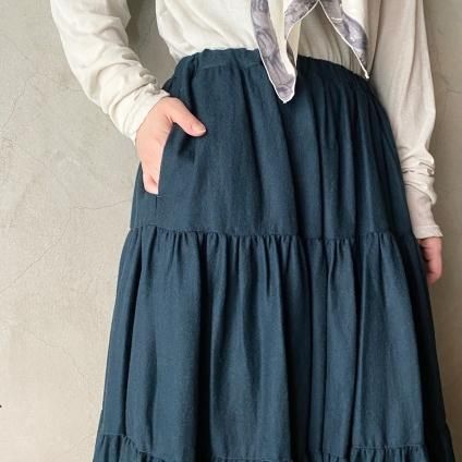 suzuki takayuki tiered skirt(スズキタカユキ ティアード suzuki takayuki tiered skirt(スズキタカユキ ティアード