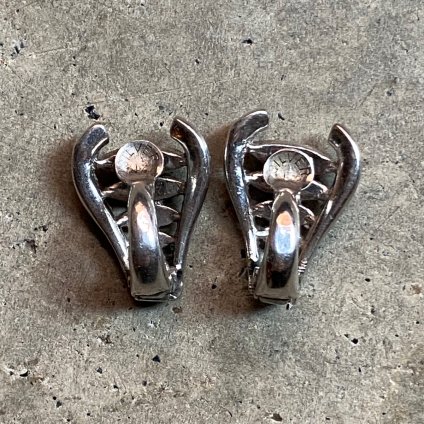 1930ǯ С ޡ 󥰡Silver Marcasite Earrings
