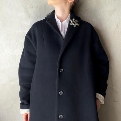 suzuki takayuki tailored-collar coat（スズキタカユキ テーラードカラーコート）Black- JeJe PIANO  ONLINE BOUTIQUE 神戸のアンティーク時計,ジュエリー,ファッション専門店
