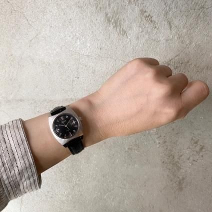 SEIKO Chorus(セイコー コーラス)黒文字盤 SSケース デイト付 SEIKO Chorus(セイコー コーラス)黒文字盤 SSケース デイト付